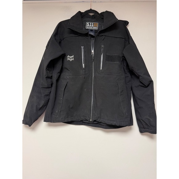 5.11 Tactical Series Sabre Jacket 2.0 Mens Medium Black Angel Flight Softshell